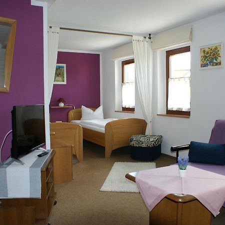 Pension Goldener Anker Reinhardtsdorf-Schona Exterior photo